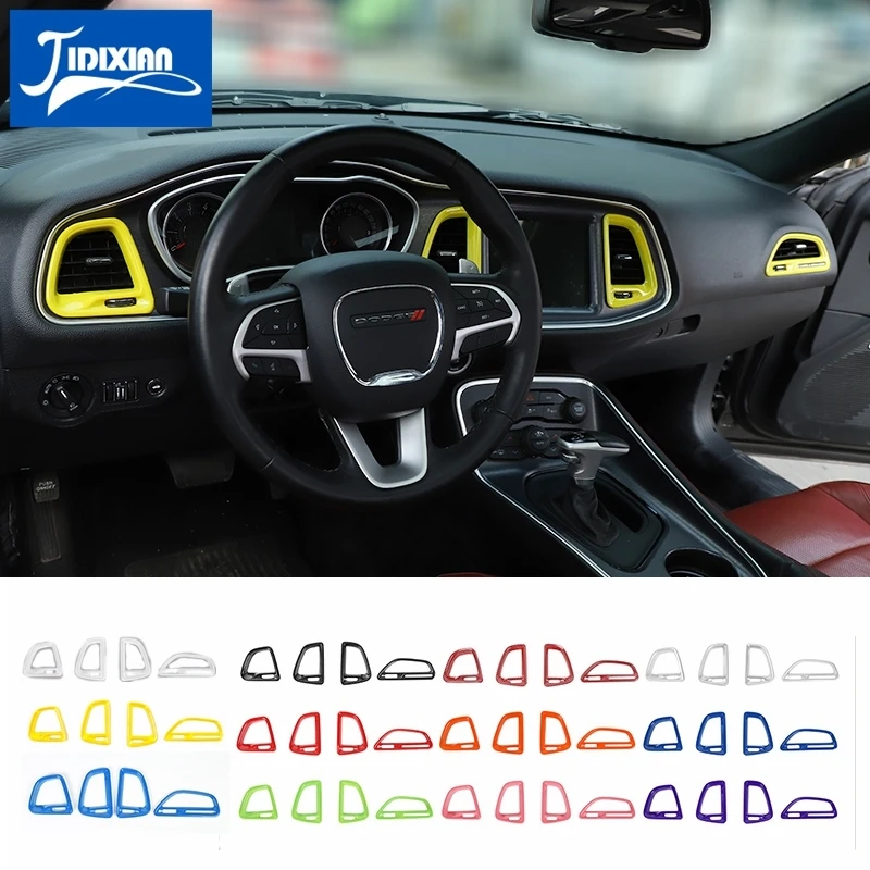 JIDIXIAN Car Central Console Air Conditioning Vent Decoration Cover for Dodge Challenger 2015 2016 2017 2018 2019 2020 2021 2022
JIDIXIAN Car Central Console Air Conditioning Vent Decoration Cover for Dodge Challenger 2015 2016 2017 2018 2019 2020 2021 2022