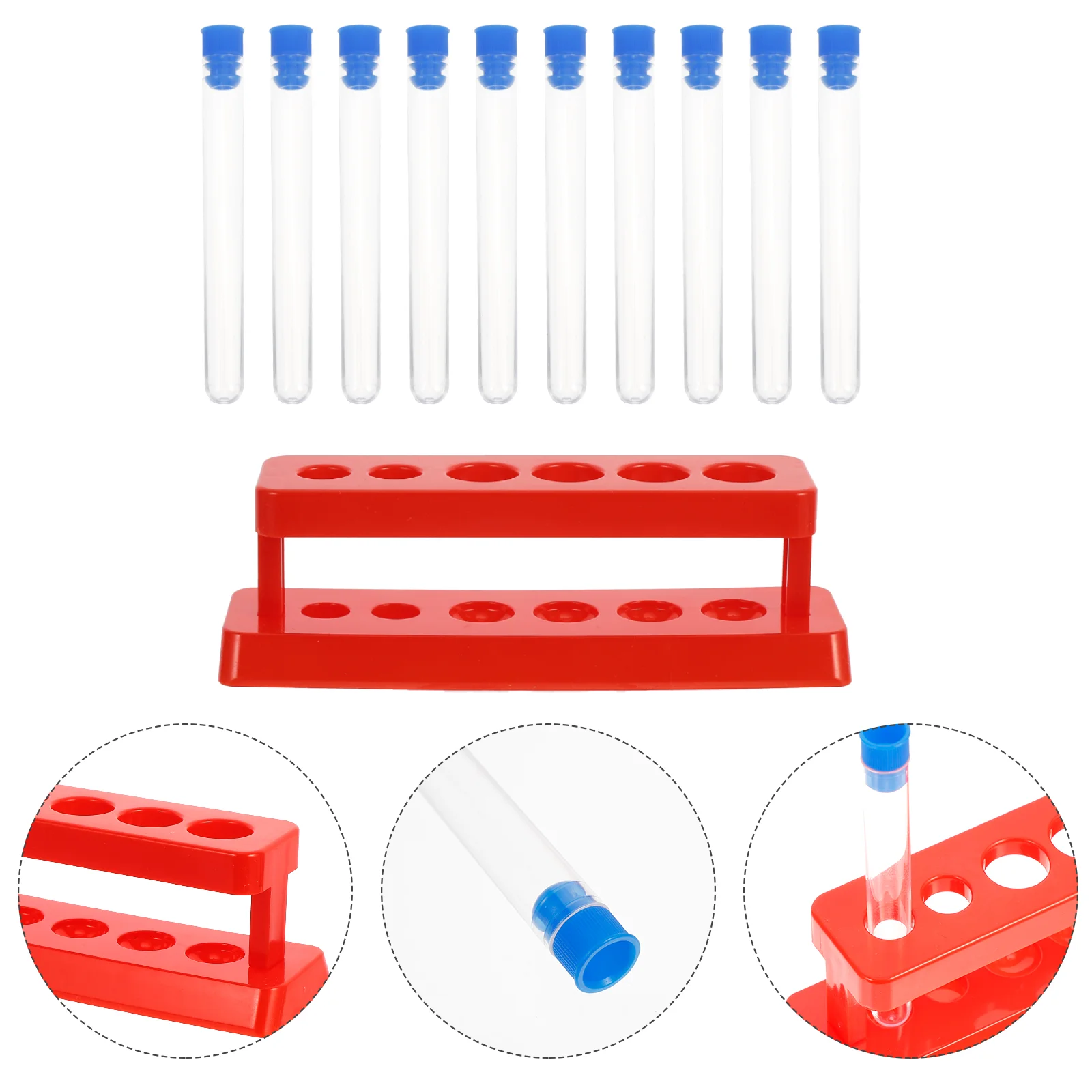 Lab Supplies Plastic Tube Holder Rack Test Tubes Stand Kit Experiment Bracket Laboratory Support
Lab Supplies Plastic Tube Holder Rack Test Tubes Stand Kit Experiment Bracket Laboratory Support