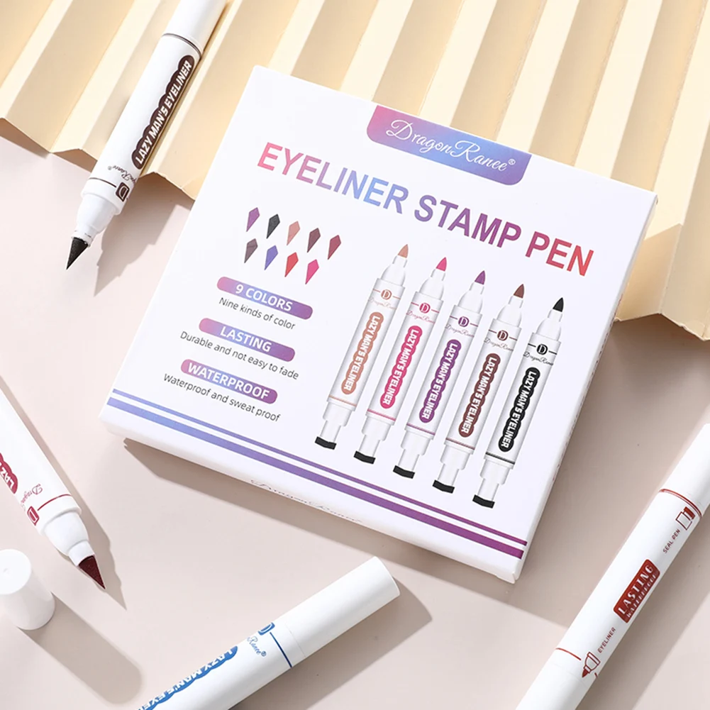 Premium Eyeliner Stamp Set Double-Ended Liquid Eyeliner Pen Waterproof Long Lasting Eye Liner Pencil Stamp Eye Makeup Tools
Premium Eyeliner Stamp Set Double-Ended Liquid Eyeliner Pen Waterproof Long Lasting Eye Liner Pencil Stamp Eye Makeup Tools
