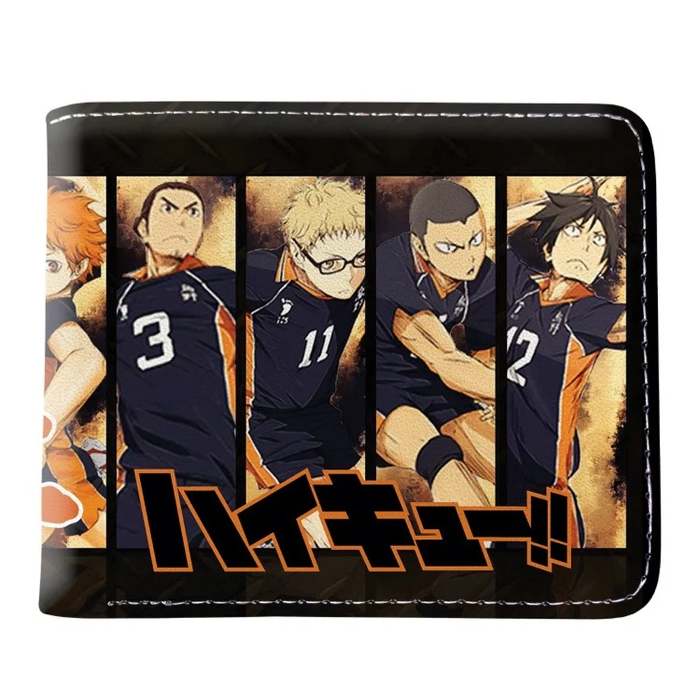 Anime Haikyuu!! Mens Short Wallet Coin Purse PU Cartoon Unisex Wallets ID/Credit Card Holder
Anime Haikyuu!! Mens Short Wallet Coin Purse PU Cartoon Unisex Wallets ID/Credit Card Holder