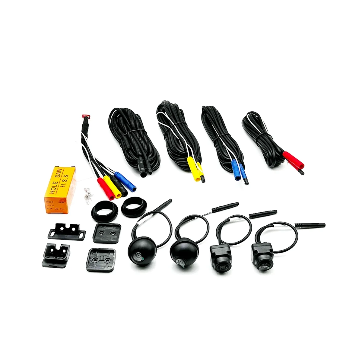 360° Car Camera Panoramic Surround View 1080P AHD Right+Left+Front+Rear View Camera System for Android Auto Radio
360° Car Camera Panoramic Surround View 1080P AHD Right+Left+Front+Rear View Camera System for Android Auto Radio