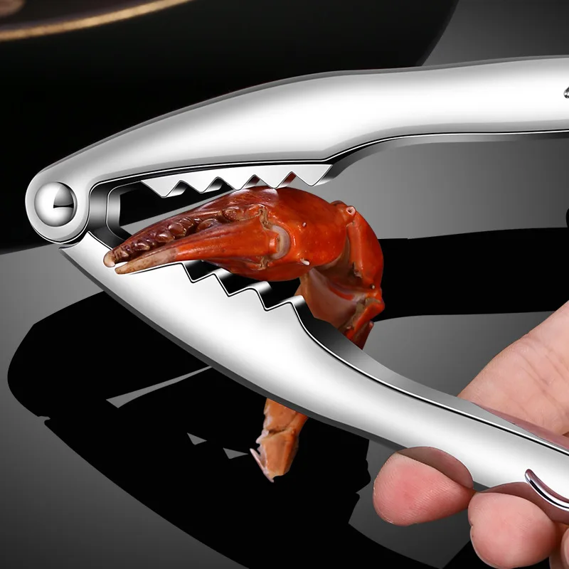 Crab Claw Crab Needle Portable Zinc Alloy Crab Claw Clamp Set Eating Hairy Crab Tool Kitchen Accessories304 Stainless Steel
Crab Claw Crab Needle Portable Zinc Alloy Crab Claw Clamp Set Eating Hairy Crab Tool Kitchen Accessories304 Stainless Steel