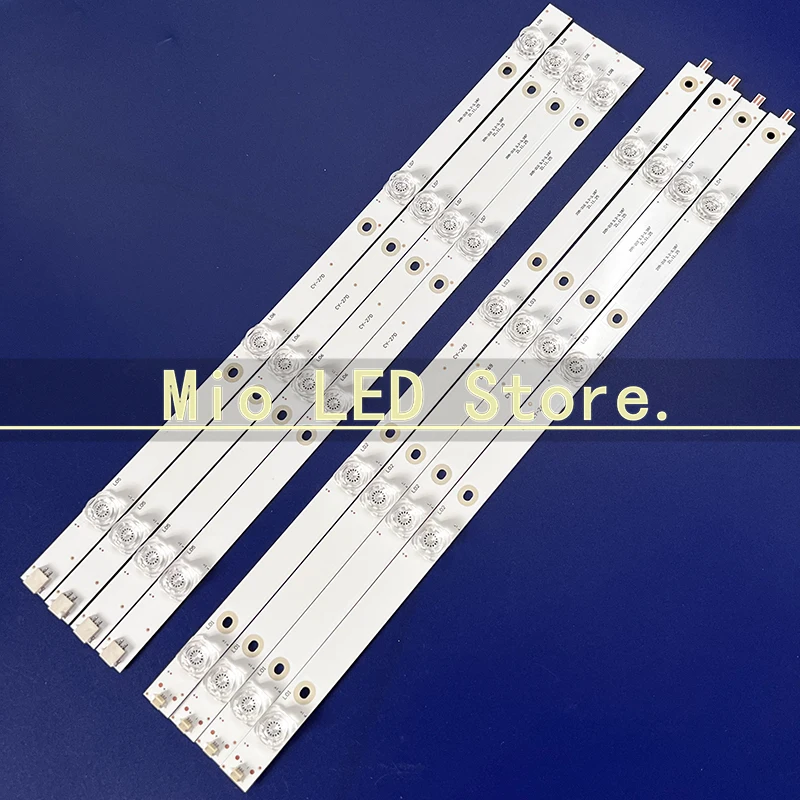 

5Kits 8LED LED backlight strip For HISENSE H43A6100 43H6E JL.D42581330-003AS-M HISENSE43-4X8 43RGE JHD425S1U51