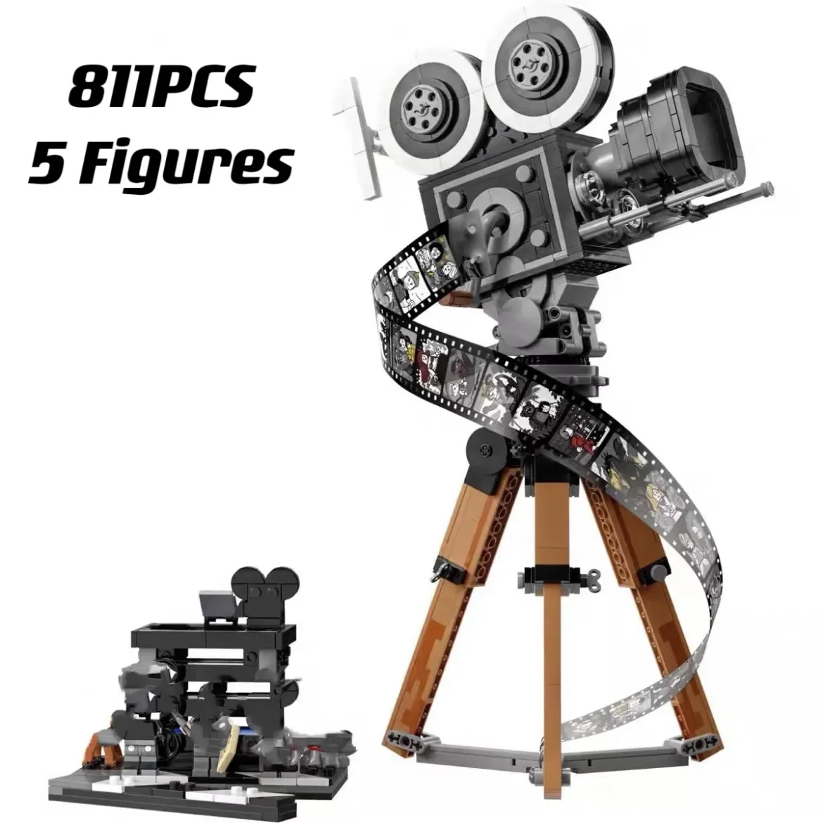 43230 811PCS Tribute Camera Model Building Blocks Bricks Film Strip 20 Famous Movies Creative Toys For Adults Kid Christmas Gift
43230 811PCS Tribute Camera Model Building Blocks Bricks Film Strip 20 Famous Movies Creative Toys For Adults Kid Christmas Gift