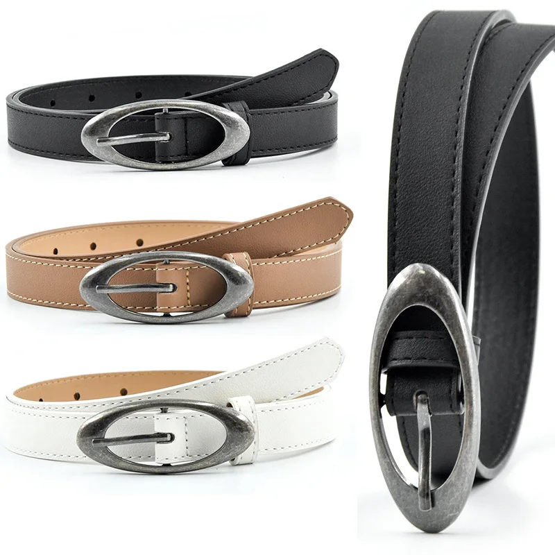 PU Leather Retro Vintage Hardware Moon Belt Versatile Punk Belt Ins For Men And Women Lovers Belt
PU Leather Retro Vintage Hardware Moon Belt Versatile Punk Belt Ins For Men And Women Lovers Belt