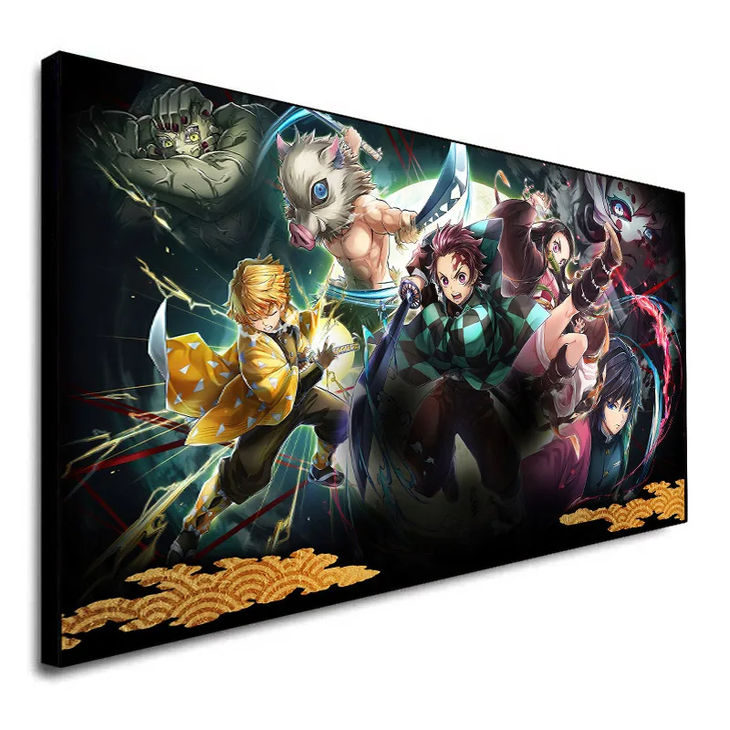 Anime Demon Slayer 2 Pictures Prints HD Canvas Painting Comic Wall Art Posters for Living Room Decor Wall Decoration Painting
Anime Demon Slayer 2 Pictures Prints HD Canvas Painting Comic Wall Art Posters for Living Room Decor Wall Decoration Painting