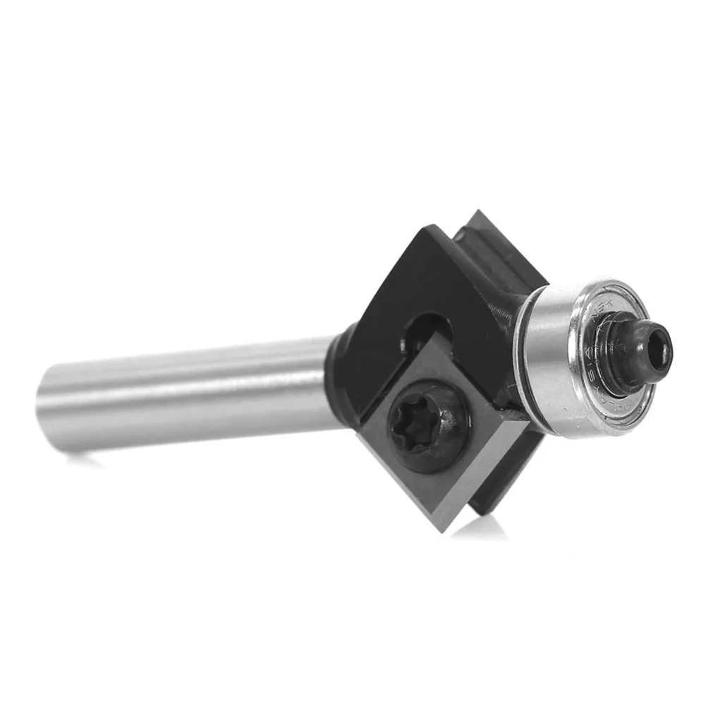CNC 2 Blades Router Bit Round Bevel Corner Insert Woodworking Milling Cutter With Bearing Milling Cutter Woodworking Tool
CNC 2 Blades Router Bit Round Bevel Corner Insert Woodworking Milling Cutter With Bearing Milling Cutter Woodworking Tool