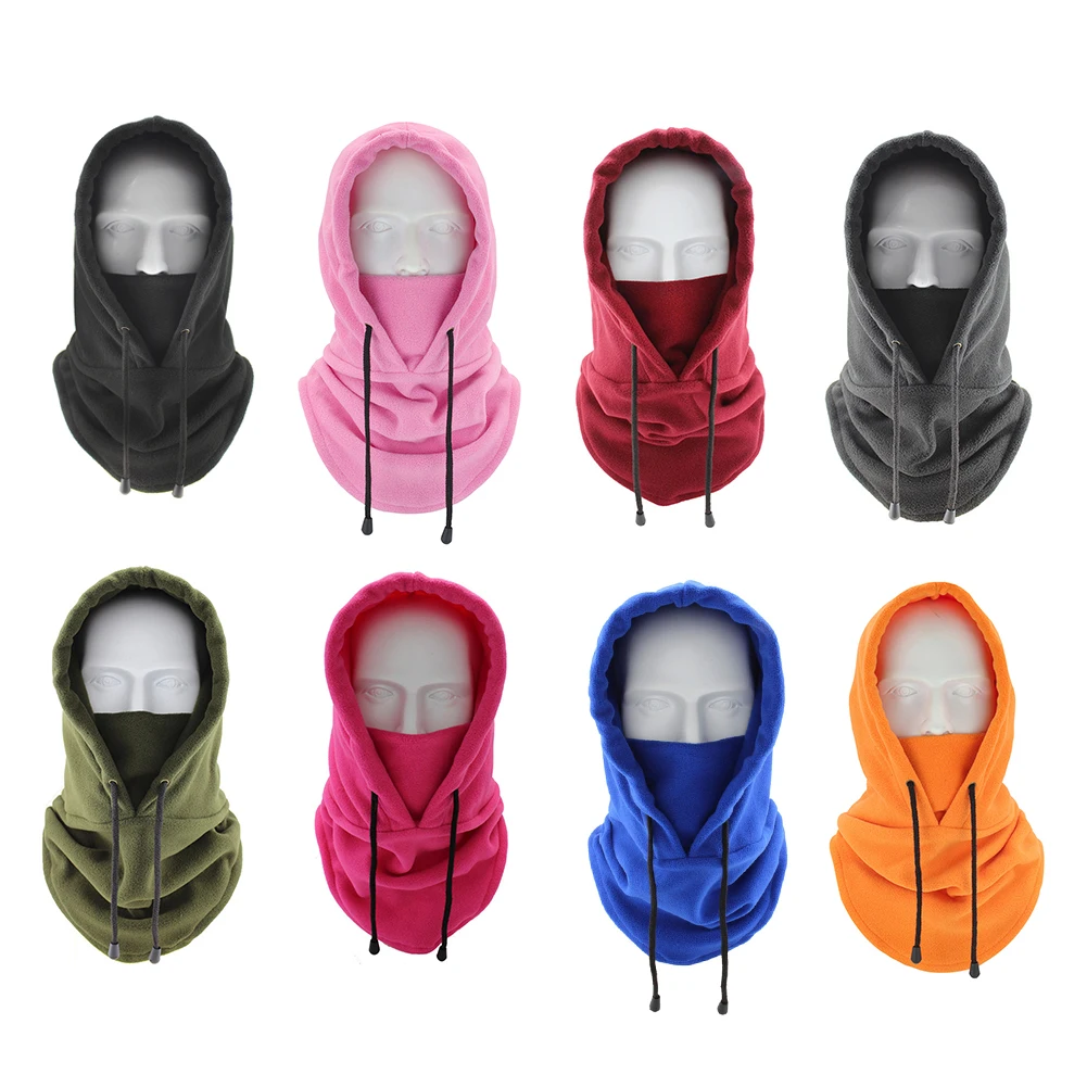 Winter Cycling Cap Balaclava Windproof Thermal Fleece Hooded Beanie Men Women Face Mask Neck Warmer Hat For Skiing Hiking Cyclin
Winter Cycling Cap Balaclava Windproof Thermal Fleece Hooded Beanie Men Women Face Mask Neck Warmer Hat For Skiing Hiking Cyclin