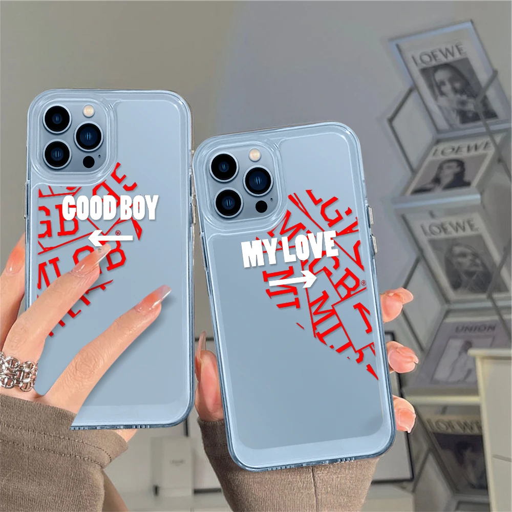 Couple Case for iPhone 14 13 12 11 Pro Max Mini XS XR X Transparent Shell Cover for iPhone14promax Capa Fashion Luxury Fundas
Couple Case for iPhone 14 13 12 11 Pro Max Mini XS XR X Transparent Shell Cover for iPhone14promax Capa Fashion Luxury Fundas