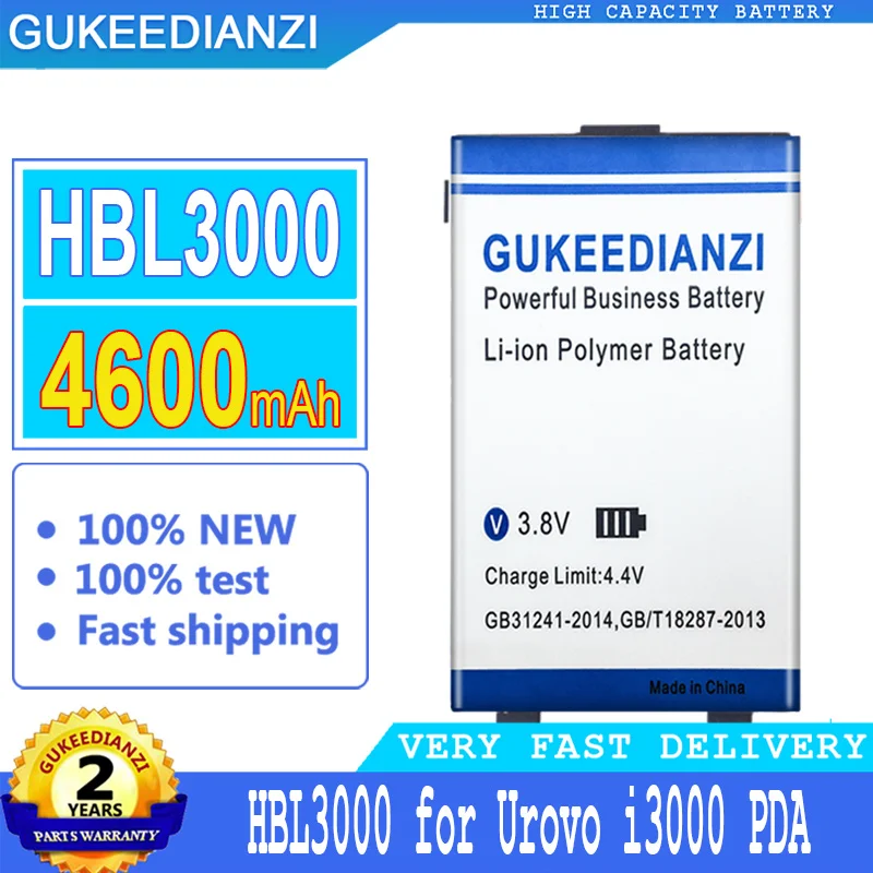 HBL6300 HBL3000 HBL6000 HBL6310 HBL9000S High Capacity Battery For Urovo PDA DBK2800 I6200 i3000 i6080 cBK2800 Li-polym Bateria
HBL6300 HBL3000 HBL6000 HBL6310 HBL9000S High Capacity Battery For Urovo PDA DBK2800 I6200 i3000 i6080 cBK2800 Li-polym Bateria