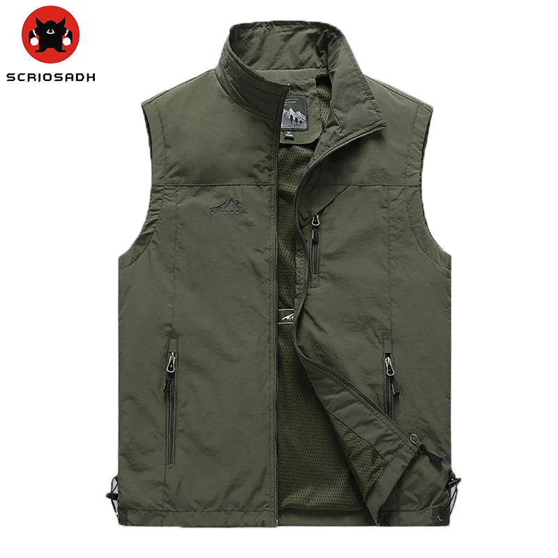 SCRIOSADH Men's Outdoor Leisure Fishing Vest Multifunction Travel Photography Mesh Quick Dry Angling Clothes Wader Jacket
SCRIOSADH Men's Outdoor Leisure Fishing Vest Multifunction Travel Photography Mesh Quick Dry Angling Clothes Wader Jacket