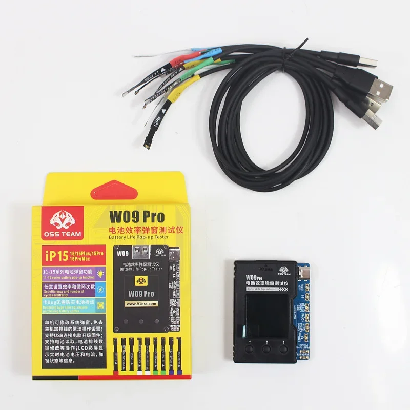 OSS W09 Pro V3 Тестер срока службы батареи для iPhone11-15PM Модифицировать данные здравоохранения 100% Инструмент эффективности
OSS W09 Pro V3 Тестер срока службы батареи для iPhone11-15PM Модифицировать данные здравоохранения 100% Инструмент эффективности