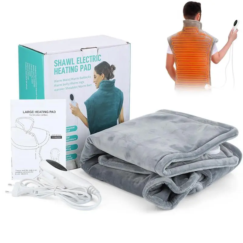 Winter Electric Heating Pad Moist Back Neck Shoulder Relief Heating Pad Warmer Heater 10 Temperature Adjustable
Winter Electric Heating Pad Moist Back Neck Shoulder Relief Heating Pad Warmer Heater 10 Temperature Adjustable