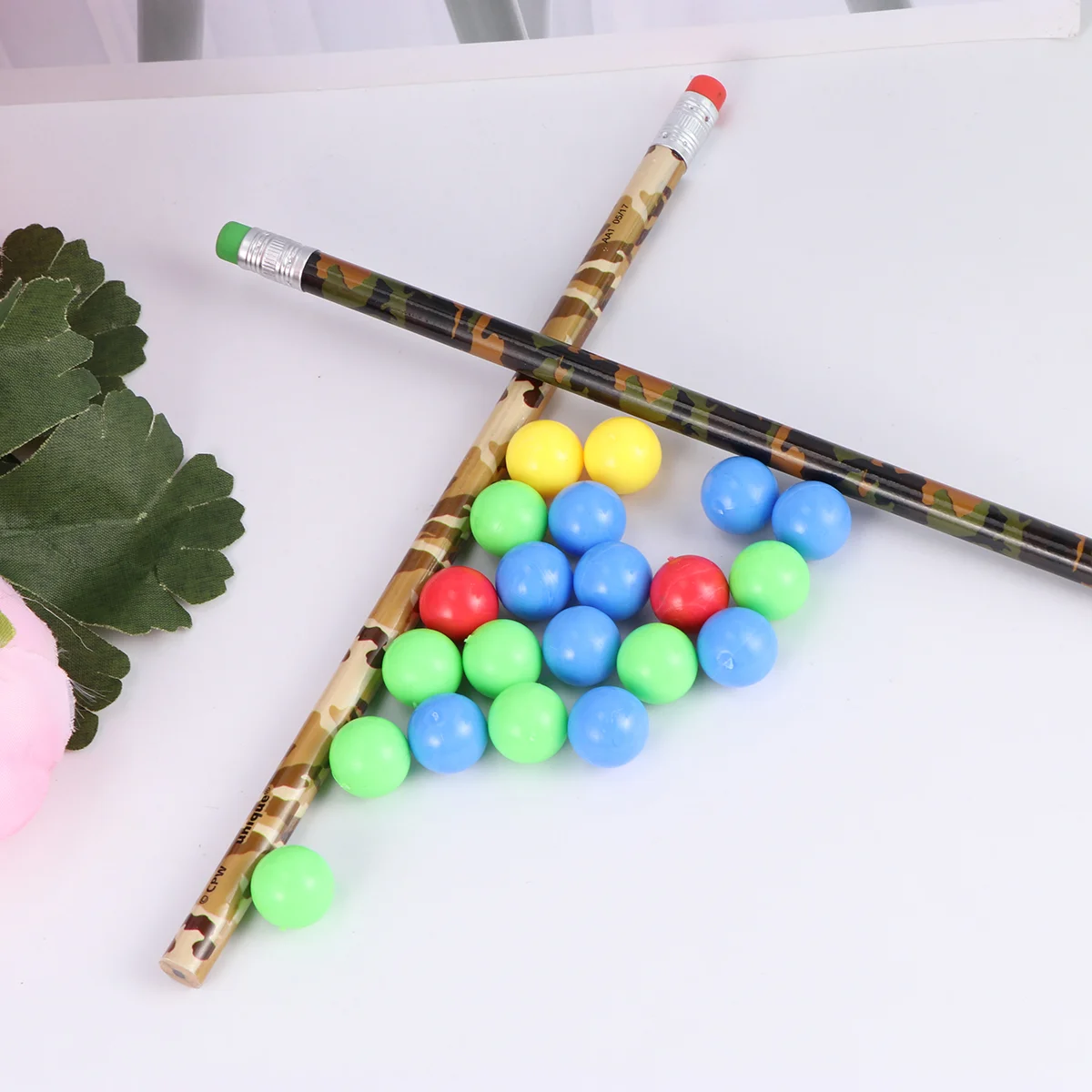 5 Bags of Total 120pcs Game Replacement Balls Plastic Colorful Games Beads Compatible for Hungry Hippos Swallowing Beads Game
5 Bags of Total 120pcs Game Replacement Balls Plastic Colorful Games Beads Compatible for Hungry Hippos Swallowing Beads Game