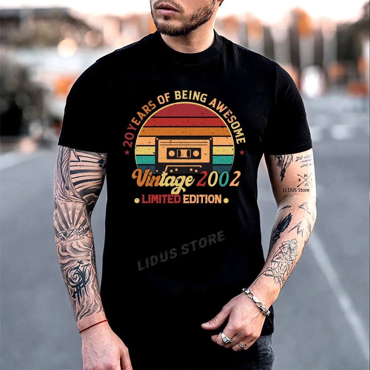 20 Years Of Being Awesome Vintage 2002 Limited Edition 20th Birthday Gift T-Shirt Clothing Tshirt Sweatshirt Unisex Shirt Tee
20 Years Of Being Awesome Vintage 2002 Limited Edition 20th Birthday Gift T-Shirt Clothing Tshirt Sweatshirt Unisex Shirt Tee