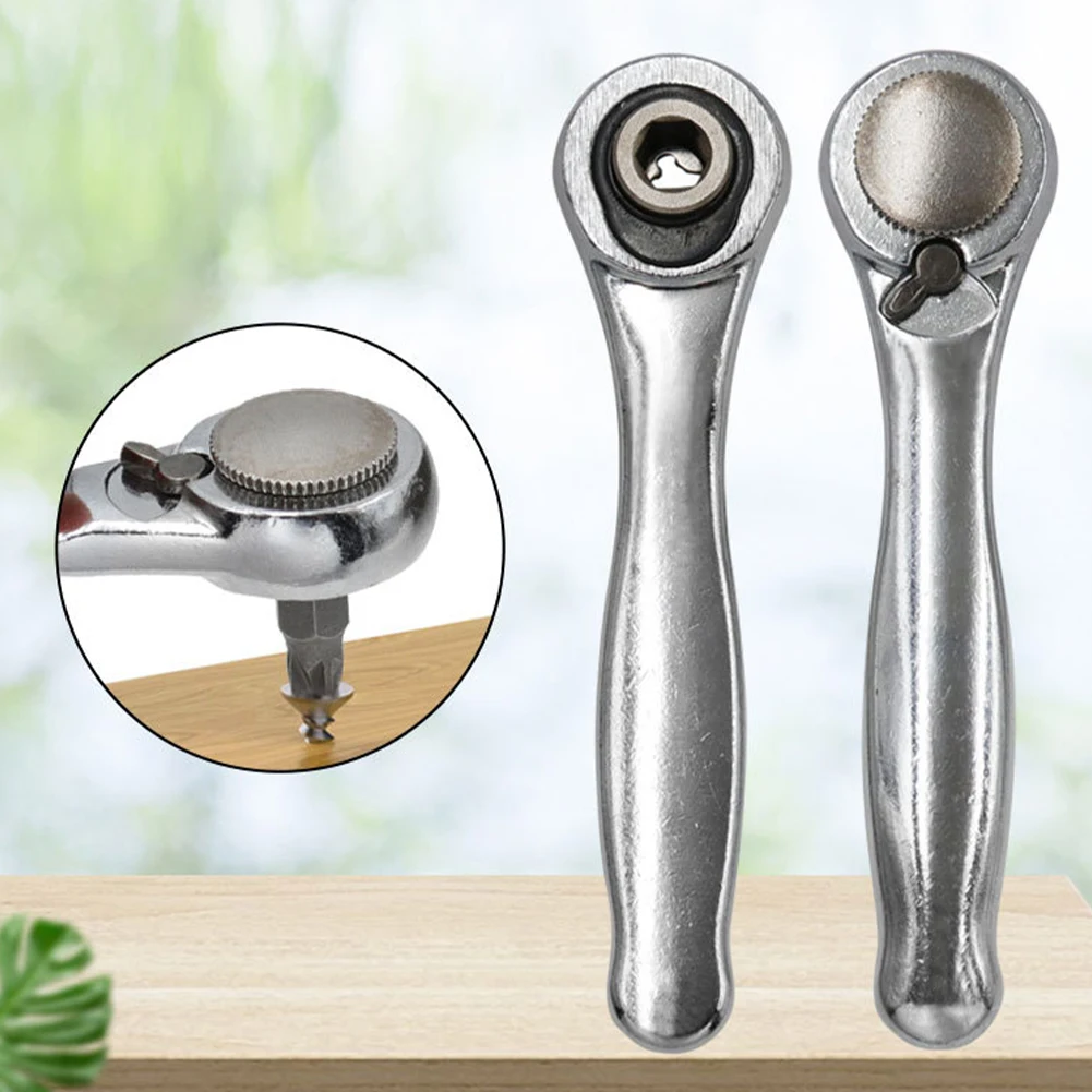 1pc 72 Tooth Ratchet Wrench 1/4'' Hex Shank Hex Bit Driver Screwdriver Wrench Handle Quick Release Wrench Spanner Hand Tool
1pc 72 Tooth Ratchet Wrench 1/4'' Hex Shank Hex Bit Driver Screwdriver Wrench Handle Quick Release Wrench Spanner Hand Tool