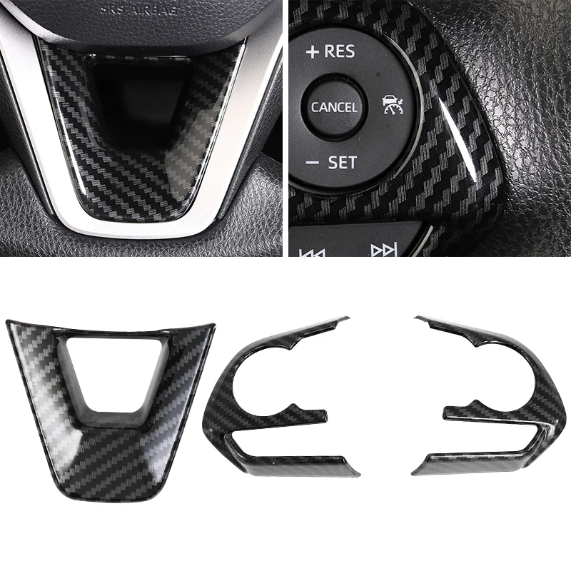 ABS Car Steering Wheel Panel Decoration Cover Trim Moulding Sticker Replacement For Toyota RAV4 RAV 4 Corolla Levin 2019 2020
ABS Car Steering Wheel Panel Decoration Cover Trim Moulding Sticker Replacement For Toyota RAV4 RAV 4 Corolla Levin 2019 2020