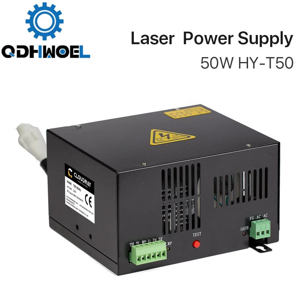 50W CO2 Laser Power Supply for CO2 Laser Engraving Cutting Machine HY-T50 T / W Series
50W CO2 Laser Power Supply for CO2 Laser Engraving Cutting Machine HY-T50 T / W Series