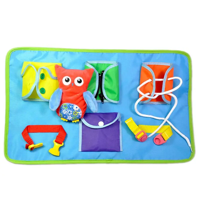 

Игрушки Монтессори для малышей, Сова, Ранняя деятельность, сенсорные игрушки, Дошкольное обучение, навыки, образование, детские тканевые игрушки