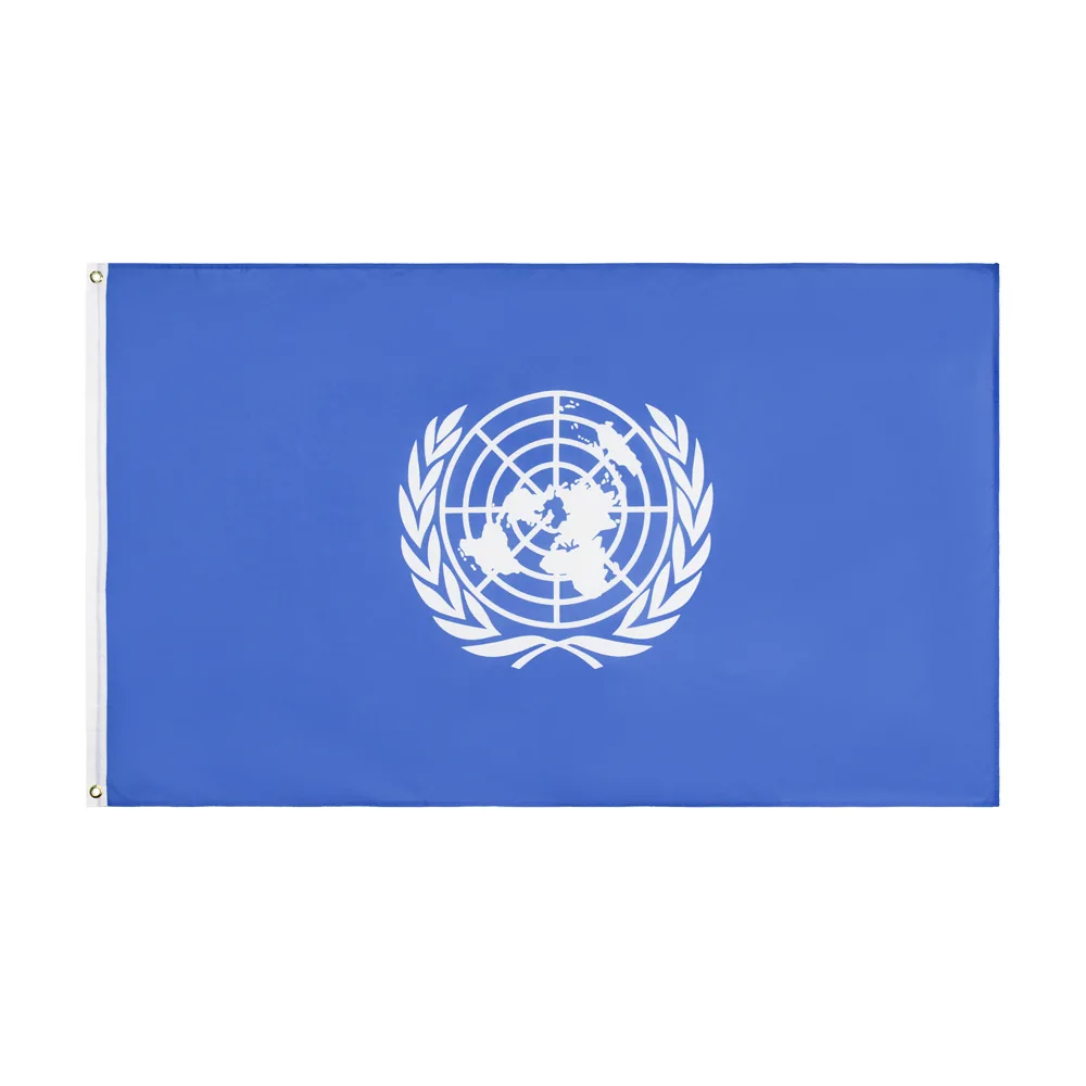 3X5feet United Nations Polyester Flags Home Decoration flag banner global Flag Flying Flag 90*150cm NN132
3X5feet United Nations Polyester Flags Home Decoration flag banner global Flag Flying Flag 90*150cm NN132