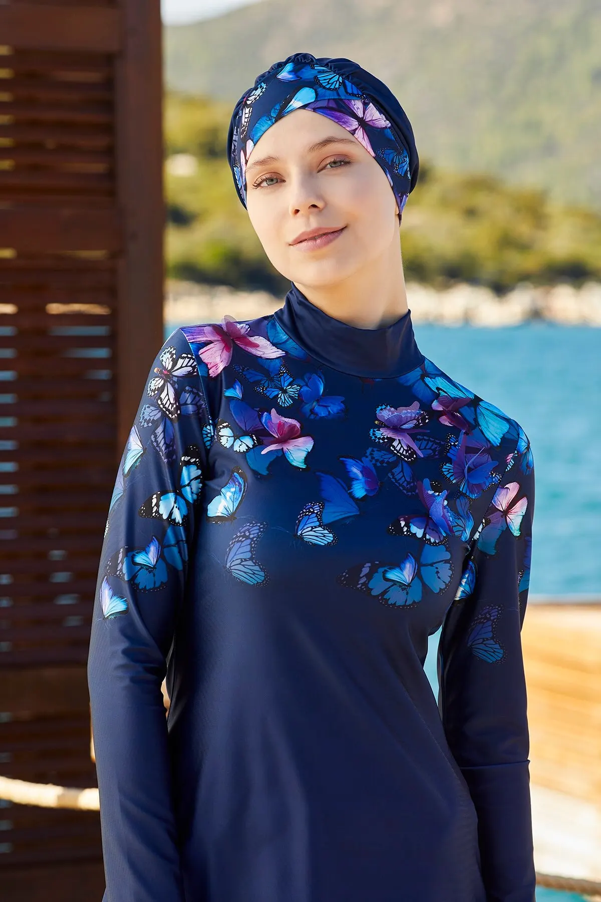 Muslim Burkinis Lycra Full Cover Dark Navy Swimwear Modest Summer Clothing Hijab Sport Swimsuit Islamic Full Cover
Muslim Burkinis Lycra Full Cover Dark Navy Swimwear Modest Summer Clothing Hijab Sport Swimsuit Islamic Full Cover