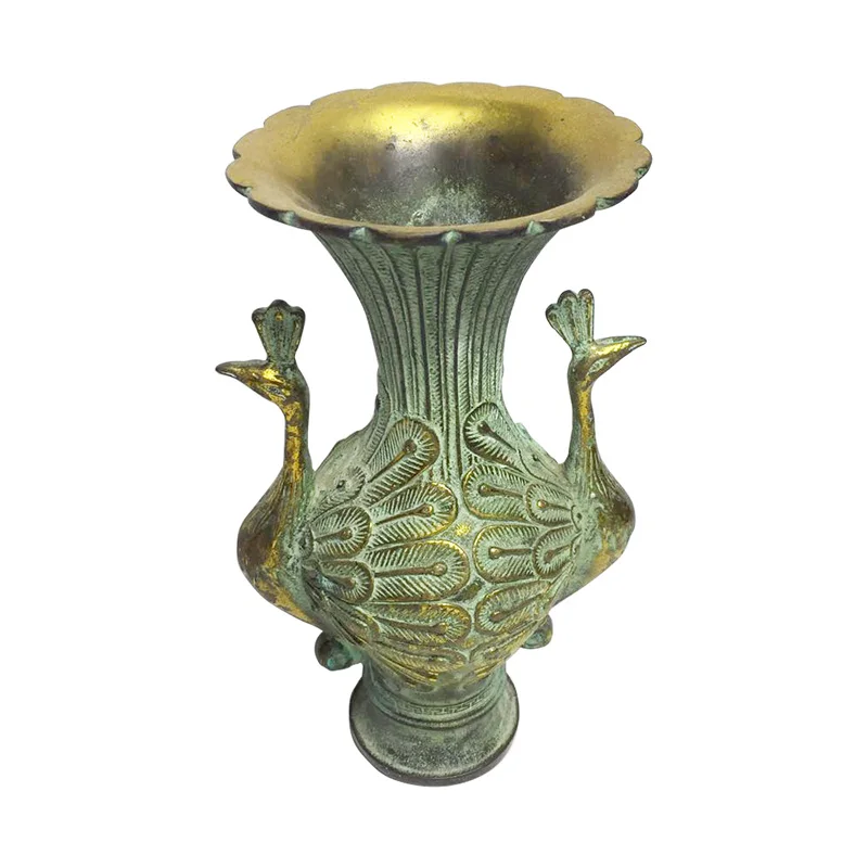 Imitation Of An Ancient Vase Bronze Brass Flower Pot Home Living Room Decoration Accessories Interior Office Desktop Decor Gift
Imitation Of An Ancient Vase Bronze Brass Flower Pot Home Living Room Decoration Accessories Interior Office Desktop Decor Gift
