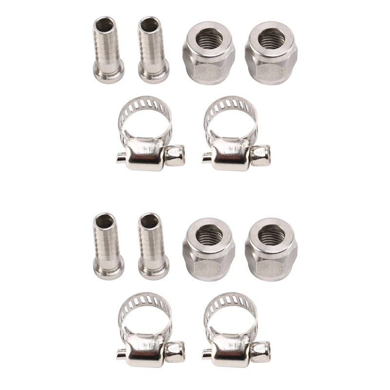 2X Stainless Steel Barbed Swivel Nuts for Ball Lock Disconnect 1/4Inch MFL, 1/4 Barb Connect and Stainless Steel Screw
2X Stainless Steel Barbed Swivel Nuts for Ball Lock Disconnect 1/4Inch MFL, 1/4 Barb Connect and Stainless Steel Screw