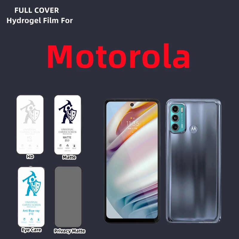 2pcs HD Hydrogel Film For Moto G13 G22 G30 G31 G32 G42 G51 G52 G60 G71 5G G73 G82 Matte Screen Protector For Motorola ThinkPhone
2pcs HD Hydrogel Film For Moto G13 G22 G30 G31 G32 G42 G51 G52 G60 G71 5G G73 G82 Matte Screen Protector For Motorola ThinkPhone