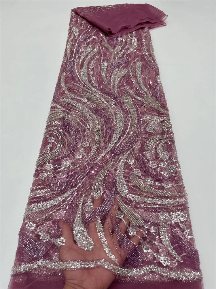 African Sequence Beaded Lace 2023 High Quality Sequins Net Embroidery French Wedding Prom Lace Fabric For Sewing
African Sequence Beaded Lace 2023 High Quality Sequins Net Embroidery French Wedding Prom Lace Fabric For Sewing