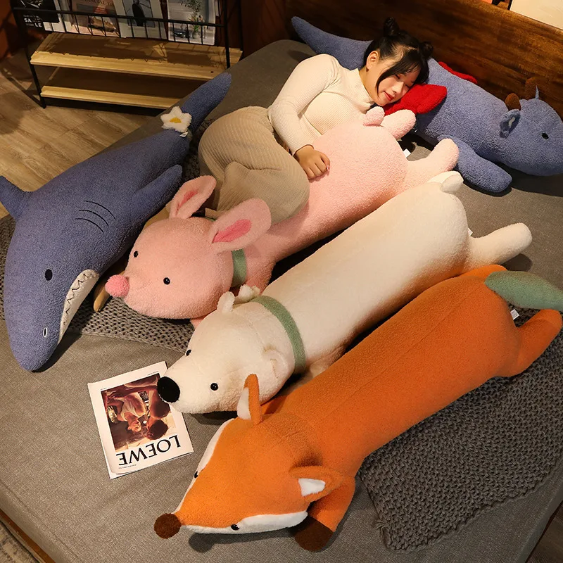 100cm Cute Animal Series Plush Toy Lovely Soft Rabbit/Fox/White Bear/Dragon/Shark Stuffed Animals for Kids Cushion Sleep Pillow
100cm Cute Animal Series Plush Toy Lovely Soft Rabbit/Fox/White Bear/Dragon/Shark Stuffed Animals for Kids Cushion Sleep Pillow