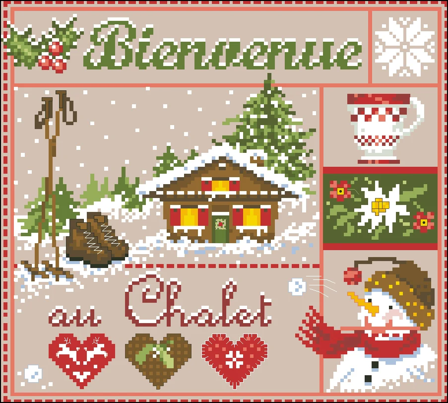 ZZ6189Cross Stitch Kit Embroidery hoop Homfun Craft counted Sunday Christmas Decorations Needlework animal Snow Flower Scenery 
ZZ6189Cross Stitch Kit Embroidery hoop Homfun Craft counted Sunday Christmas Decorations Needlework animal Snow Flower Scenery