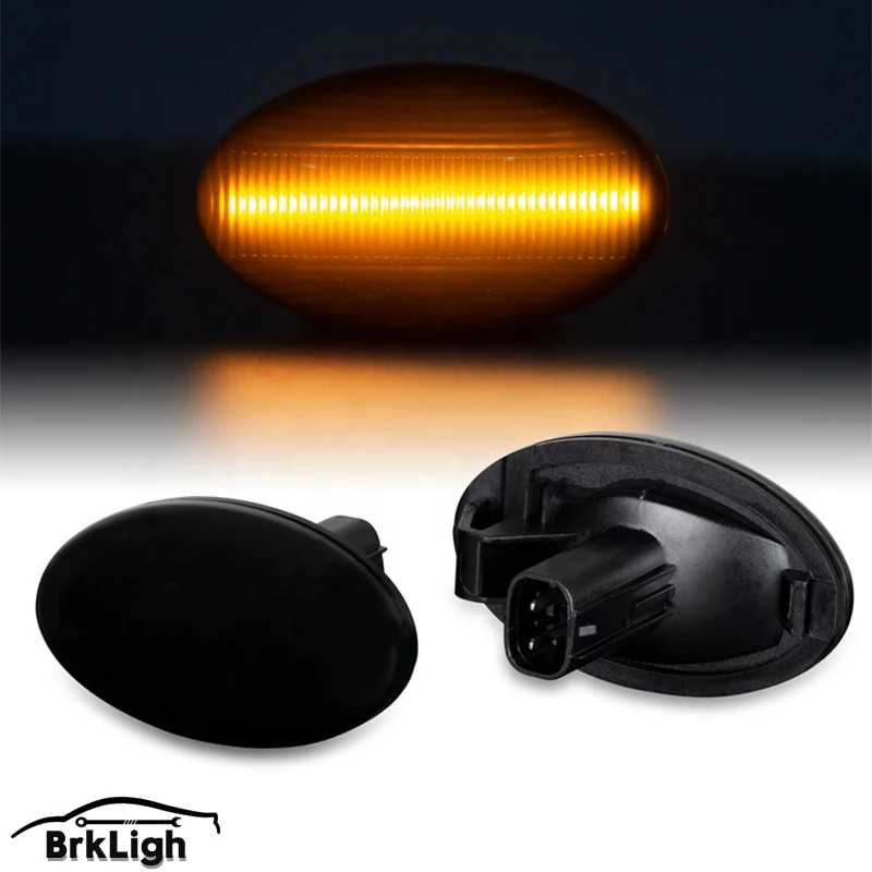 2Pcs Dynamic Smoke Lens Amber LED Side Marker Light for 02-07 Subaru Impreza Wrx Sti Turn Signal Lamps
2Pcs Dynamic Smoke Lens Amber LED Side Marker Light for 02-07 Subaru Impreza Wrx Sti Turn Signal Lamps