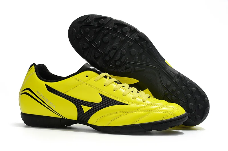 

Authentic Mizuno Creation Monarcida Neo Ckassic TF Men's Shoes Sneakers Mizuno Outdoor Sports Shoes Lemon Yellow/Black Eur 40-45