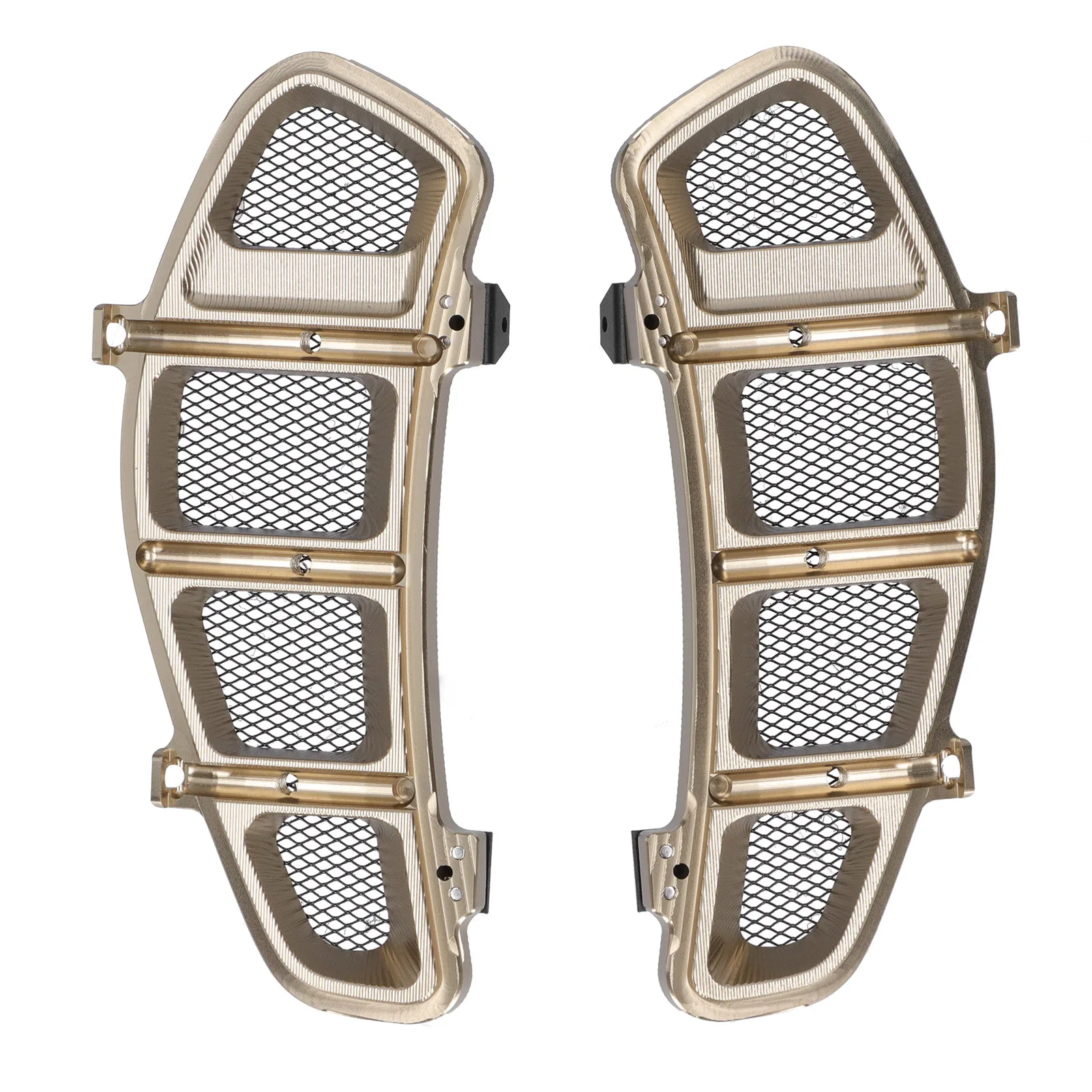 Pair Motorcycle Radiator Guard Grille Bezel Cover Fit for Piaggio VESPA GTS 250/300 2013-2020
Pair Motorcycle Radiator Guard Grille Bezel Cover Fit for Piaggio VESPA GTS 250/300 2013-2020
