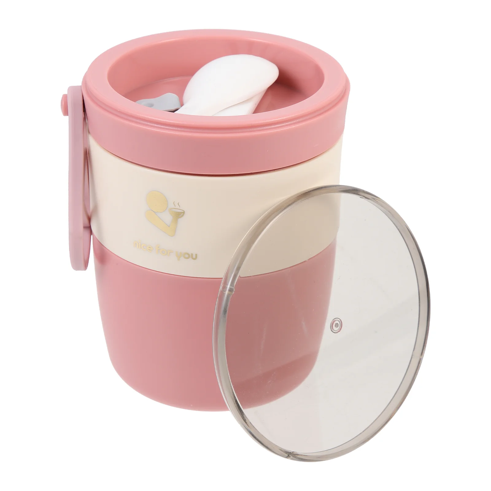 

Thermal Lunch Box Sealing Cereal Cup Food Portable Handheld Bento Leak Proof Containers