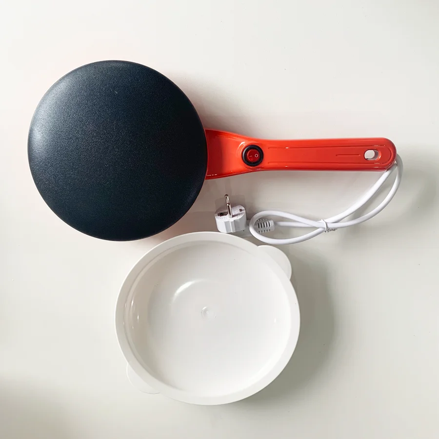 Non-stick Electric Crepe Pizza Maker Pancake Machine Griddle Baking Pan Cake Machine Kitchen Cooking Tools with Egg Beater
Non-stick Electric Crepe Pizza Maker Pancake Machine Griddle Baking Pan Cake Machine Kitchen Cooking Tools with Egg Beater