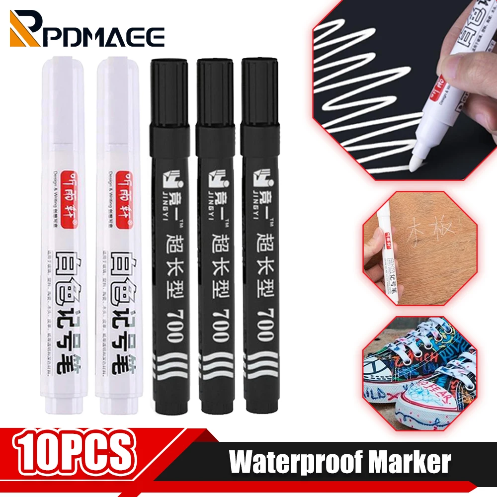 White Marker Pen Oily Marker Pen for Metal Plastic Marker Waterproof Permanent Writing Draw Graffiti Pen DIY Supplies Hand Tools
White Marker Pen Oily Marker Pen for Metal Plastic Marker Waterproof Permanent Writing Draw Graffiti Pen DIY Supplies Hand Tools