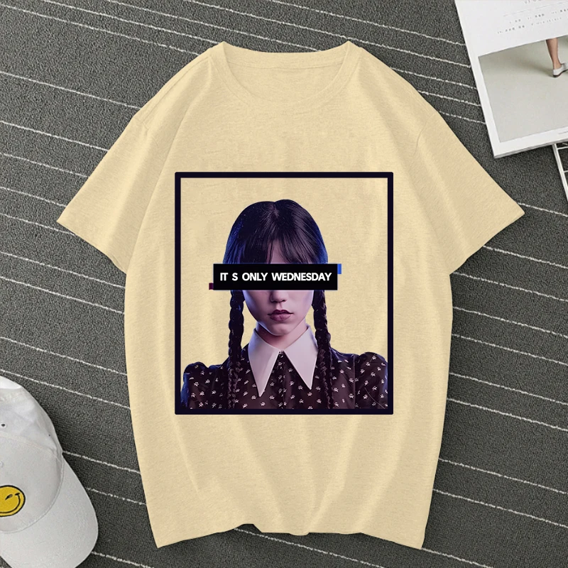 Wednesday T Shirt Women Wednesday Harajuku Tshirt Streetwear Summer Shirts Fashion T-shirt Wednesday Graphic Women's T-shirts
Wednesday T Shirt Women Wednesday Harajuku Tshirt Streetwear Summer Shirts Fashion T-shirt Wednesday Graphic Women's T-shirts