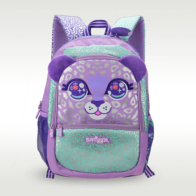 Австралийский Оригинальный детский школьный рюкзак Smiggle, рюкзак на плечо для девочек с фиолетовым леопардовым принтом, милый школьный рюкзак для обучения, 16 дюймов
Австралийский Оригинальный детский школьный рюкзак Smiggle, рюкзак на плечо для девочек с фиолетовым леопардовым принтом, милый школьный рюкзак для обучения, 16 дюймов