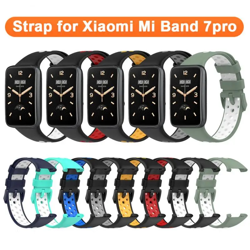 Силиконовый ремешок для часов Xiaomi Mi Band 7pro, спортивный браслет, сменный двухцветный Ремешок Для Xiaomi Mi Band 7pro
Силиконовый ремешок для часов Xiaomi Mi Band 7pro, спортивный браслет, сменный двухцветный Ремешок Для Xiaomi Mi Band 7pro