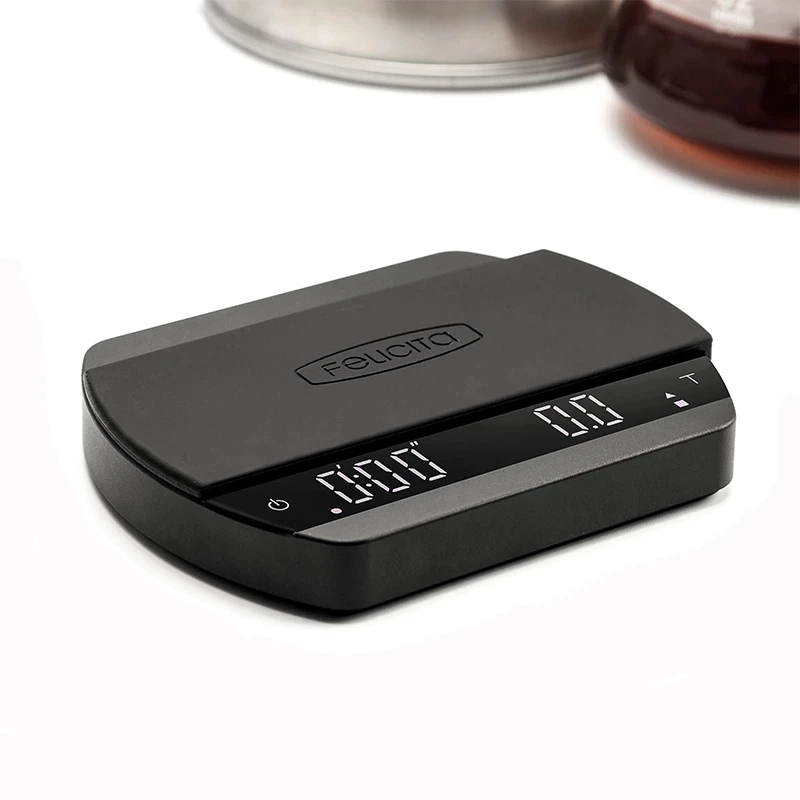 high precise Bluetooth digital Felicita Arc Parallel Plus Incline Ratio pour-over espresso coffee Electronic Drip Coffee Scale
high precise Bluetooth digital Felicita Arc Parallel Plus Incline Ratio pour-over espresso coffee Electronic Drip Coffee Scale