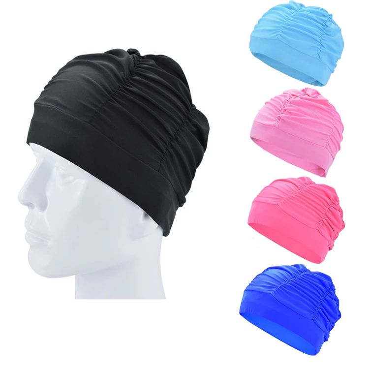 New Elastic Waterproof PU Fabric Protect Ears Long Hair Sports Swim Pool Hat Swimming Cap Free size for Men & Women Adults
New Elastic Waterproof PU Fabric Protect Ears Long Hair Sports Swim Pool Hat Swimming Cap Free size for Men & Women Adults