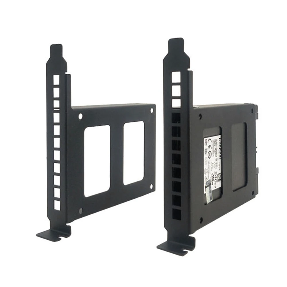 Metal PCI Slot 2.5Inch IDE/SATA/SSD/HDD Rear Panel Mount Bracket Hard Drive Adapter Tray Caddy
Metal PCI Slot 2.5Inch IDE/SATA/SSD/HDD Rear Panel Mount Bracket Hard Drive Adapter Tray Caddy