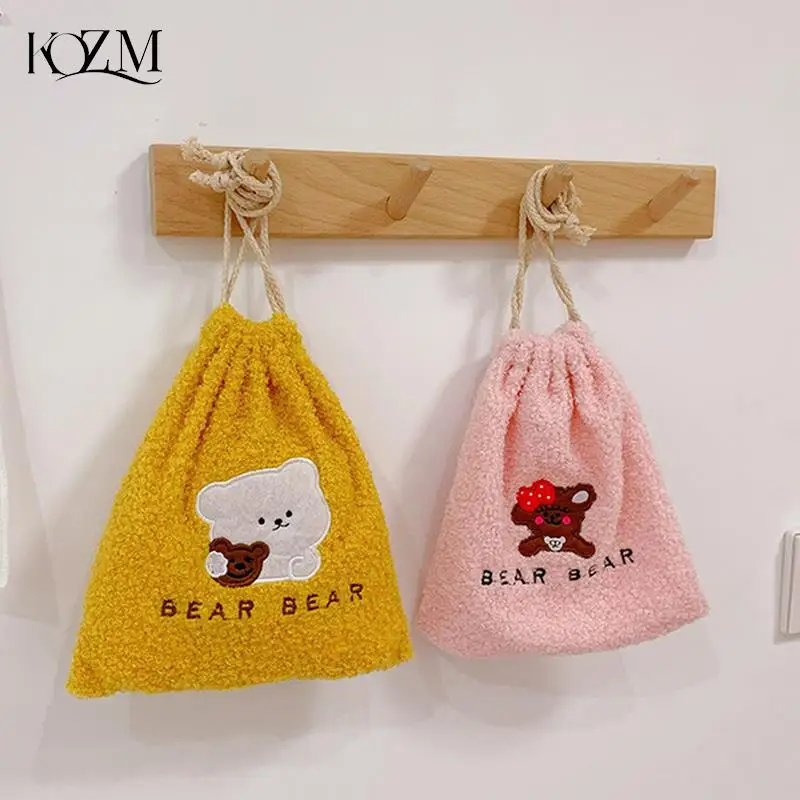 Фланелевая мягкая Корейская сумка на шнурке для макияжа Ins Bear Dog, милая сумка на шнурке для домашнего хранения, женская сумка для стирки
Фланелевая мягкая Корейская сумка на шнурке для макияжа Ins Bear Dog, милая сумка на шнурке для домашнего хранения, женская сумка для стирки