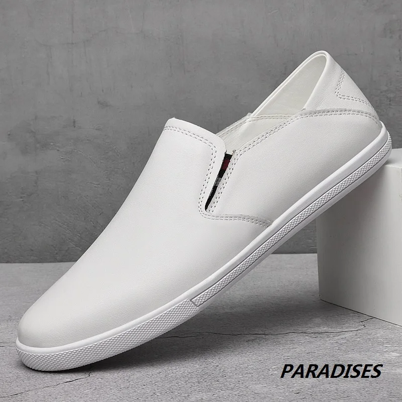 Autumn Luxury Brand White Loafers Overfoot Men Genuine Leather Shoes Comfortable Breathable Casual Shoes Fashion Moccasin Shoes
Autumn Luxury Brand White Loafers Overfoot Men Genuine Leather Shoes Comfortable Breathable Casual Shoes Fashion Moccasin Shoes