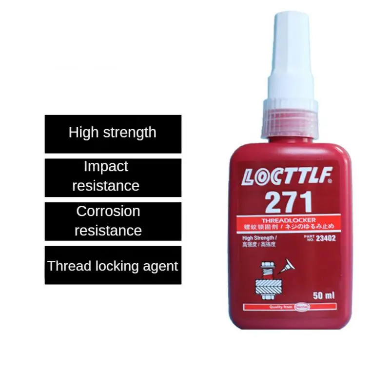 Screw Locking Agent Locking Adhesive Accessories Tools Threadlocker 50ml Screw Glue Home Accessories Thread Seal Lock Glue 271
Screw Locking Agent Locking Adhesive Accessories Tools Threadlocker 50ml Screw Glue Home Accessories Thread Seal Lock Glue 271