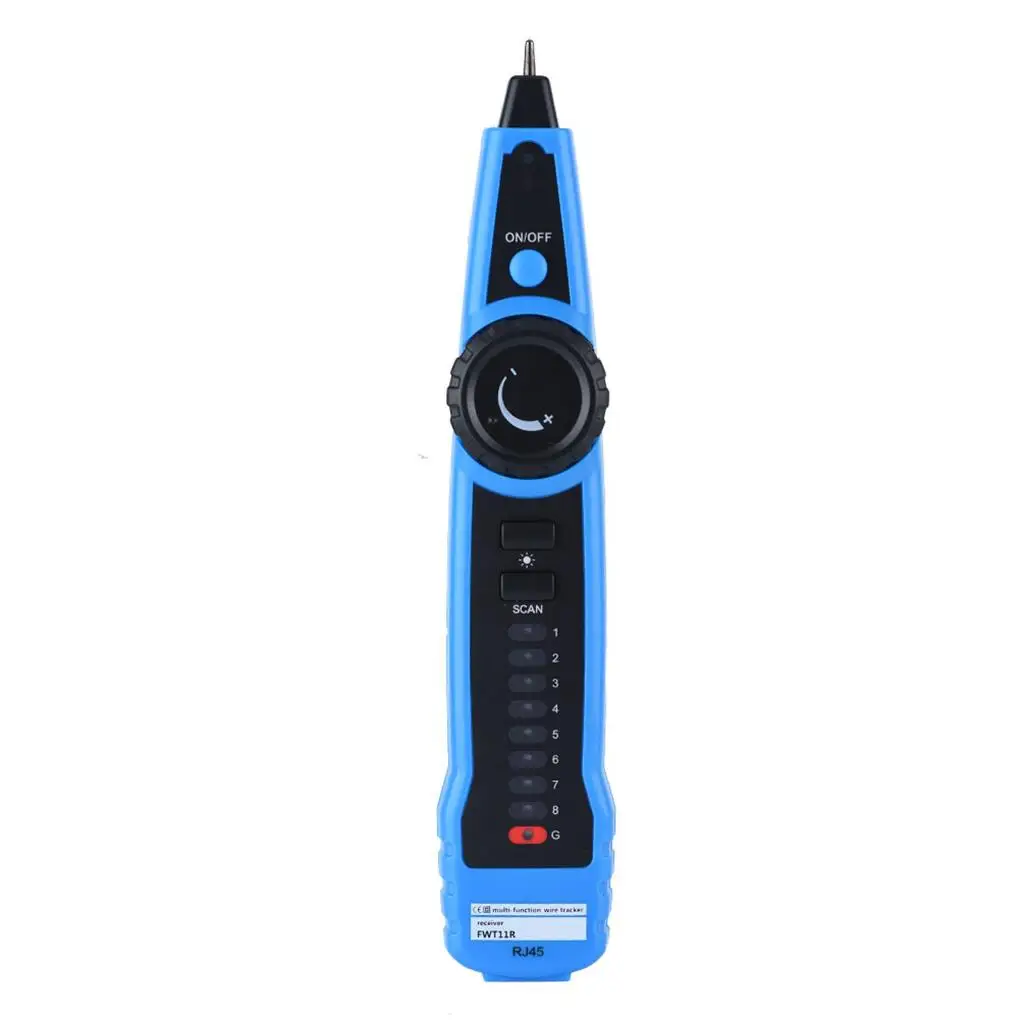 Precise Telephone Wire Tracker Judging & Locating Line Breakpoint Cable Tester for RJ11 RJ45
Precise Telephone Wire Tracker Judging & Locating Line Breakpoint Cable Tester for RJ11 RJ45