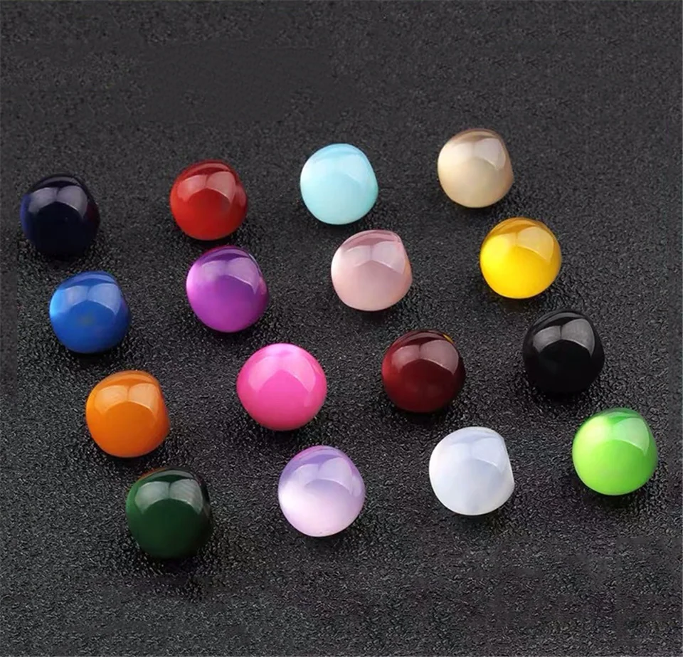 10pcs Resin Button Decorative Small Fragrant Cheongsam Shirt Pearl Sewing Button Shirt Resin Jade Button Accessories
10pcs Resin Button Decorative Small Fragrant Cheongsam Shirt Pearl Sewing Button Shirt Resin Jade Button Accessories