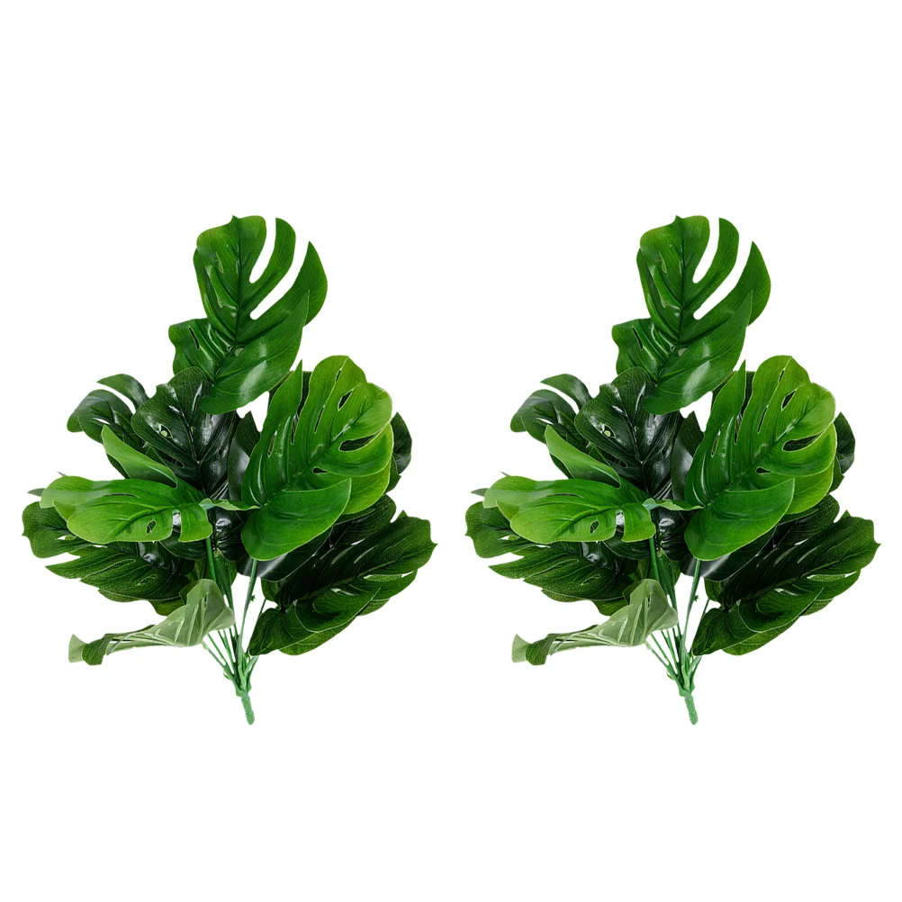 2 PCS Palm Leaf Simulation Vivid Artificial Party Decor Turtle Leaves Plants for Store Hotel
2 PCS Palm Leaf Simulation Vivid Artificial Party Decor Turtle Leaves Plants for Store Hotel