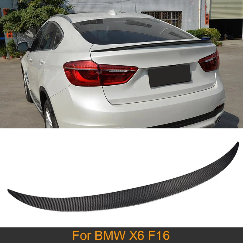 Carbon Fiber Rear Trunk Spoiler Wing For BMW X6 F16 2015 2016 2017 Racing Car Rear Tail Trunk Boot Lip Wing Spoiler
Carbon Fiber Rear Trunk Spoiler Wing For BMW X6 F16 2015 2016 2017 Racing Car Rear Tail Trunk Boot Lip Wing Spoiler